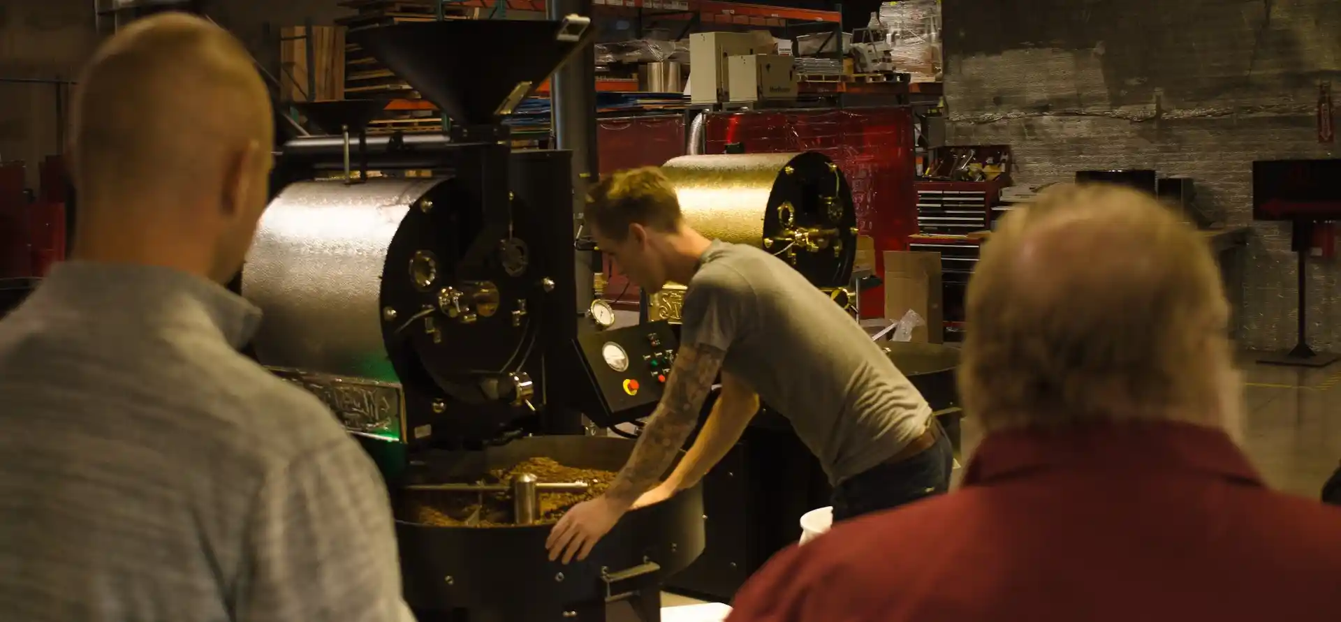 A San Franciscan Roaster™ roasting some good coffee