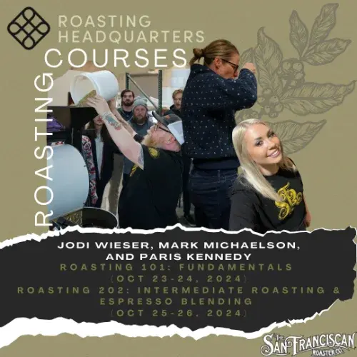 October 2024 Coffee Roasting Classes